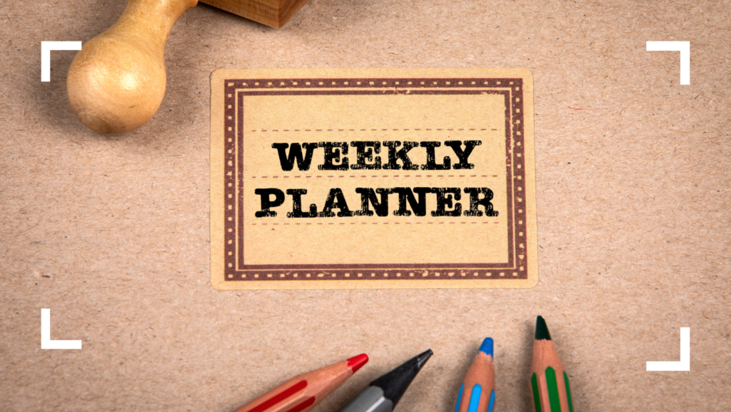 Los grandes beneficios de un Planificador Semanal