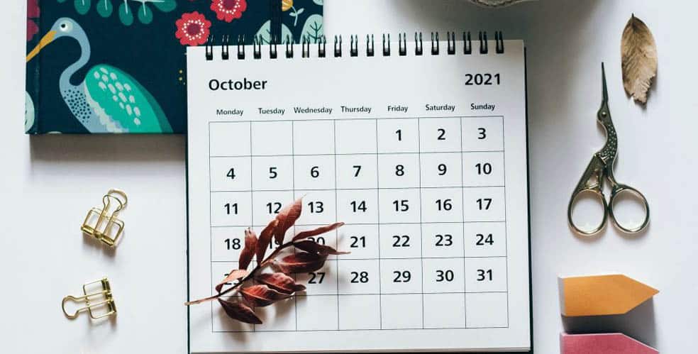 Calendario Sobremesa 2025